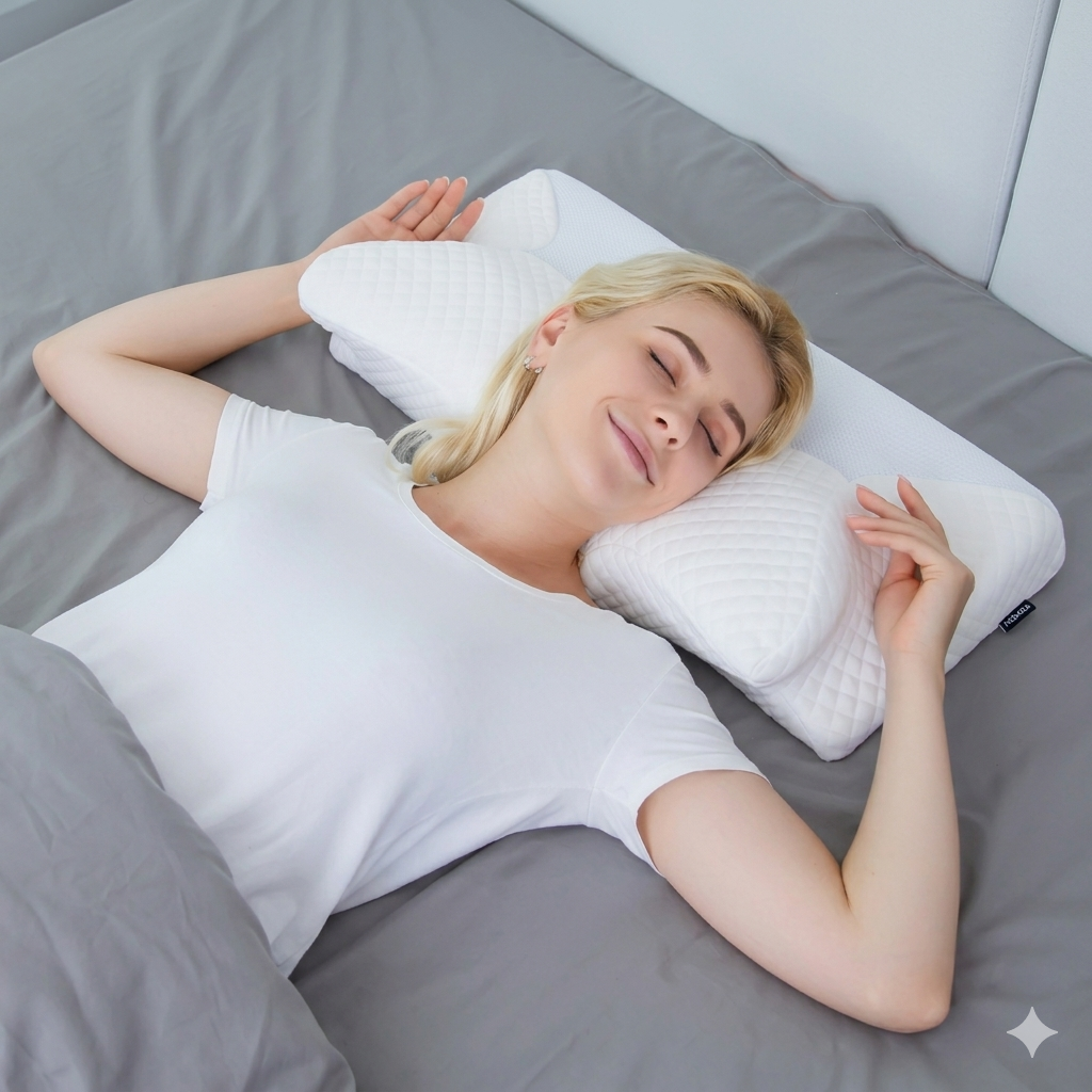 AlingSleep CerviRelax– Almohada Cervical Ergonómica